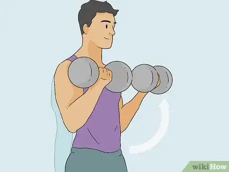 Image titled Get Bigger Biceps Step 1