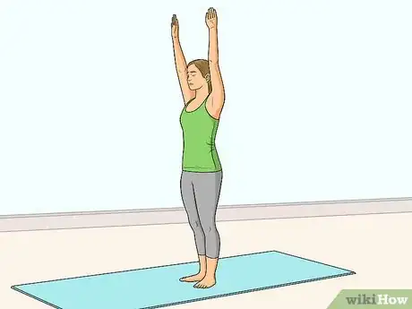 Image titled Do a Pilates Push Up Step 1