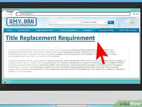 Image titled Get a Replacement Title for Your Car Step 4