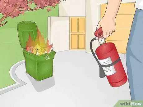 Image titled Put Out a Fire Step 1