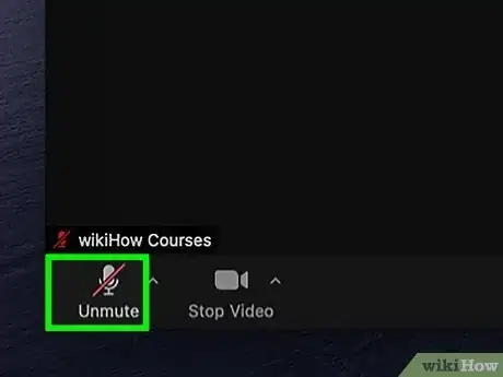 Image titled Mute or Unmute on Zoom Step 2