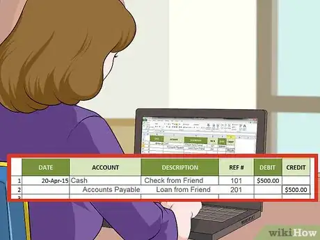 Image titled Write an Accounting Ledger Step 9