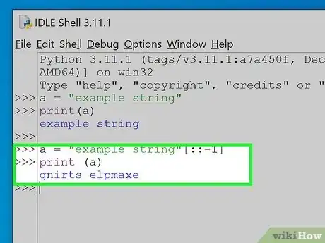 Image titled Reverse a String in Python Step 3