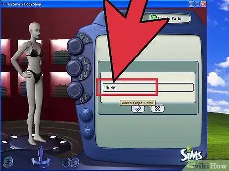 Image titled Make Sims Nude in Sims 2 Step 13