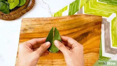 Image titled Use Kaffir Lime Leaves Step 1