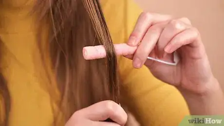 Image titled Curl Hair with Foam Rollers Step 7