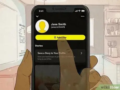 Image titled What Does Subscription Mean on Snapchat Step 2