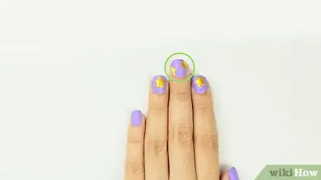 Image titled Create Star Nail Art Step 16