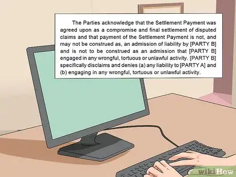 Image titled Write a Settlement Agreement Step 15