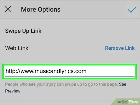 Image titled Add a Swipe Up Link on Instagram Step 6
