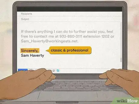 Image titled Close a Business Email Step 2