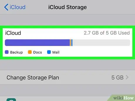 Image titled Check Cloud Storage on iPhone or iPad Step 5