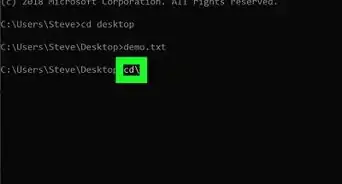 Go Back Using the Command Prompt