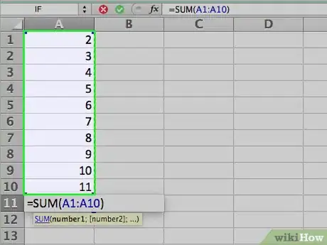 Image titled Calculate Averages in Excel Step 7