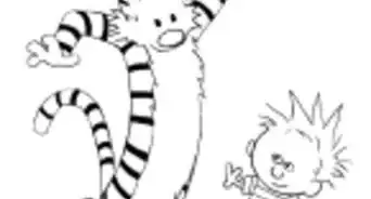 Draw Calvin and Hobbes