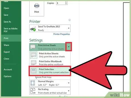 Image titled Print Part of an Excel Spreadsheet Step 4