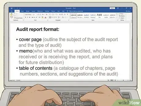 Image titled Write an Audit Report Step 14