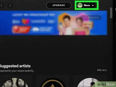 Image titled Remove a Follower on Spotify Step 2