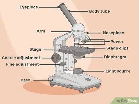 Image titled Use a Microscope Step 1