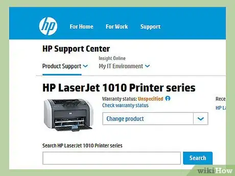 Image titled Connect HP LaserJet 1010 to Windows 7 Step 1