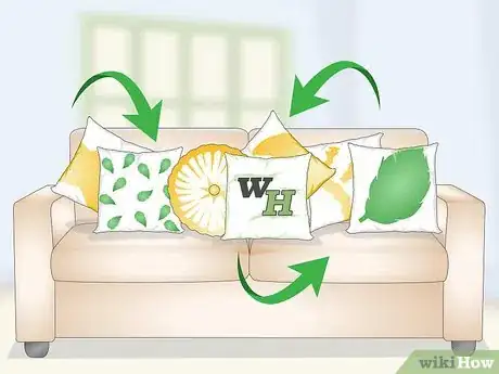 Image titled Decorate a Sofa with Pillows Step 13