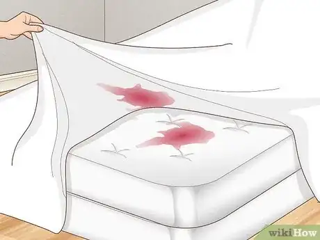 Image titled Remove Blood Stains from a Mattress Step 1