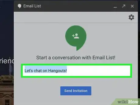 Image titled Send a Google Hangouts Invite Step 5