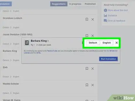 Image titled Translate a Wikipedia Article Step 3