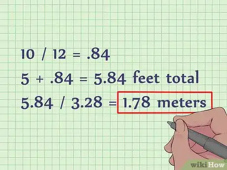 Image titled Convert Feet to Meters Step 3