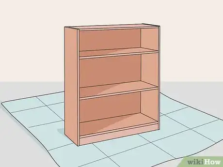 Image titled Paint Bookshelves Step 1