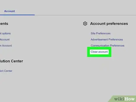 Image titled Delete an eBay Account Step 5