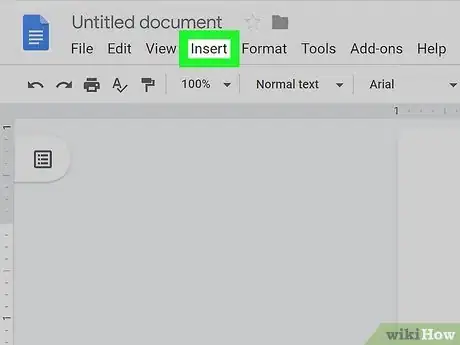 Image titled Create a Calendar in Google Docs Step 4