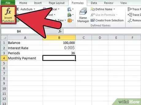 Image titled Calculate a Monthly Payment in Excel Step 6