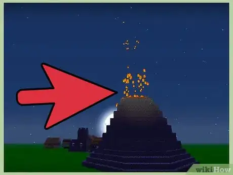 Image titled Create a Volcano in Minecraft Step 6