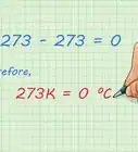 Convert Kelvin to Fahrenheit or Celsius