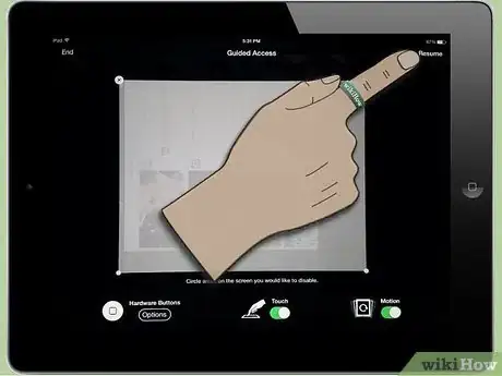 Image titled Use Guided Access to Disable Parts of an iPad Screen Step 12