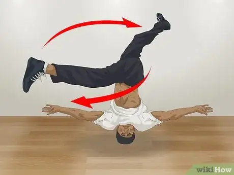 Image titled Headspin Step 12