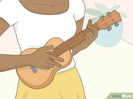 Image titled Play the Ukulele Step 1