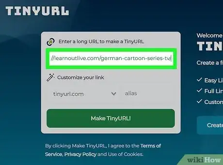 Image titled Create Small URL Links Step 2