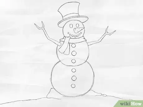 Image titled Draw a Snowman Step 6