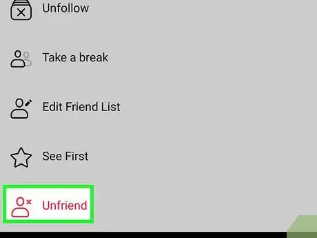 Image titled See Less of Someone on Facebook Step 12