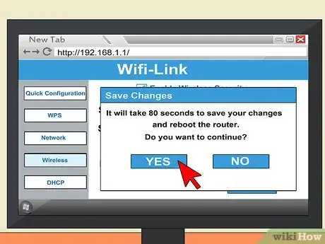 Image titled Set Up WiFi Connection with iBall Baton 150M Extreme Wireless N Router on MTNL DSL Modem Step 17