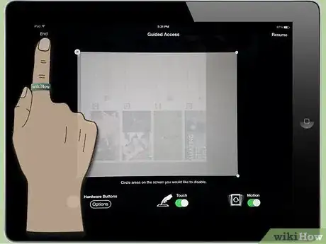 Image titled Use Guided Access to Disable Parts of an iPad Screen Step 16