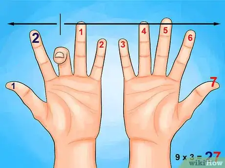 Image titled Multiply With Your Hands Step 3