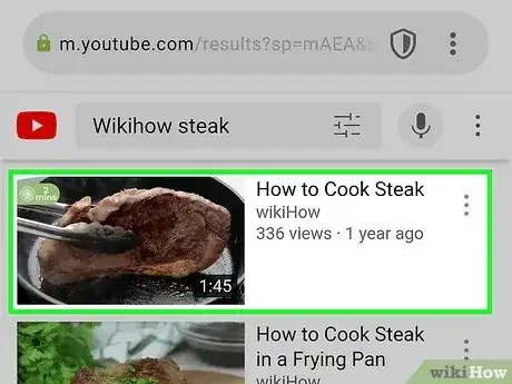 Image titled Download Videos from YouTube Using Opera Mini Web Browser (Mobile) Step 1