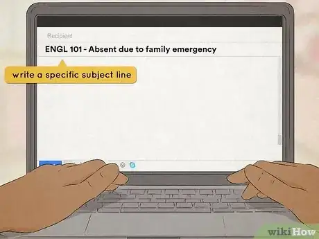 Image titled Tell Your Teachers You Won't Be Here over Email Step 4