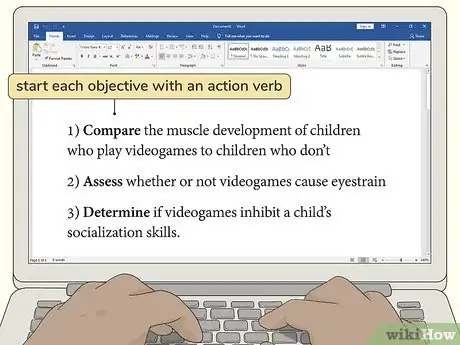 Image titled Write Objectives in a Research Proposal Step 7