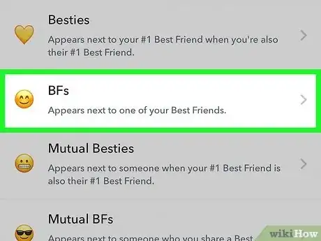 Image titled Remove Best Friends on Snapchat Step 14