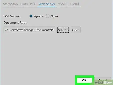 Image titled Run a PHP File in a Browser Step 7
