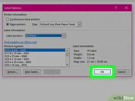 Image titled Create Labels in Microsoft Word Step 29